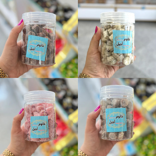 حبه طعم دار میوه ای سالم و خوش طعم مناسب میان وعده رژیمی